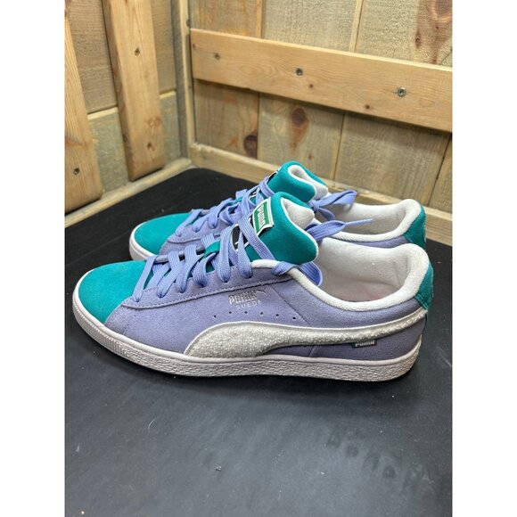 Puma Suede Fandom Lavender Sneakers Mens Size 9.5 - Picture 6 of 8